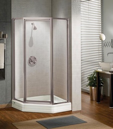 [6459646] Silhouette 36" Neo-Angle Pivot Shower Door