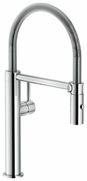 [4408100] Pescara Semi-Pro L Kitchen Faucet with Pulldown Spray