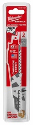 [4518360] 6IN CAX 3PK SAWZALL BLADE