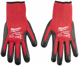 [4516240] (6) CUT 3 NITRILE GLOVES - XL