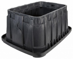 [4622803] 16 x 22 x 6 Jumbo Black Valve Box Extension without Lid