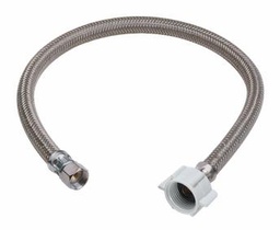 [1690080] 9" Flexible Toilet Connector 3/8" Comp x 7/8" Ballcock