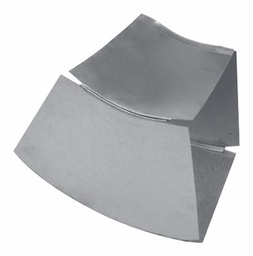 [5620315] 8" x 18" Short Way 45 Degree Duct Elbow