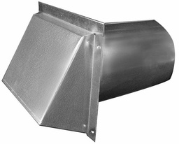 [5620997] 10" Wall Cap with Damper Galvanized