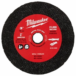 [4529703] 3" METAL CUT OFF WHEEL 3PK