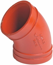 [6672736] 1-1/2" 45 Elbow Galvanized FireLock 11