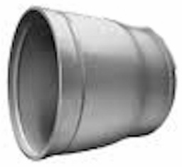 [6661377] 6" x 3" Grooved Concentric Reducer 304SS Stainless Steel No. 450