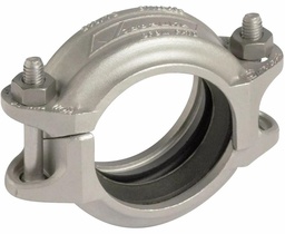 [6661415] 3" Grooved Coupling 316SS Stainless Steel No. 489