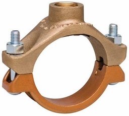 [6660677] 2-1/2" x 1-1/2" Mechanical Tee Branch Outlet for Copper EDPM Gasket Style 622