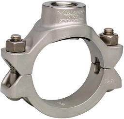 [6661274] 2" x 3/4" FPT Mechanical Tee EDPM 316SS Style 422