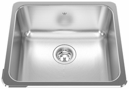[4404006] Steel Queen 20-1/8" 1 Bowl Drop-In Laundry Sink