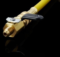 [4554260] BALL VALVE EXT 1/4X8" 3-PIECES BVS