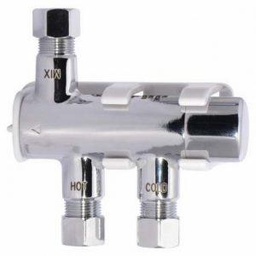 [1227190] 3/8" HG135 With Compression Connections And Integral Checks Lead Free