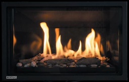 [4784616] 34" Natural Gas Fireplace Insert with Linear Burner