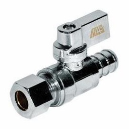 [3502005] MAS ML-125-1214 1/2 PEX X 1/4 OD CHR COMP STRAIGHT STOP