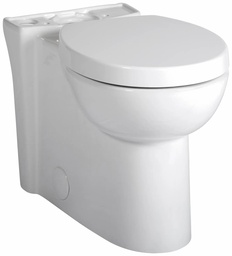 [1304840] Studio Right Height Round Toilet Bowl with Seat