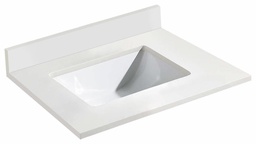 [2545400] Quartz 25" x 22" Sink Top