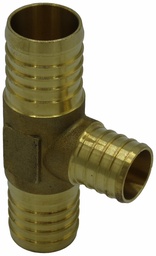 [7895576] 1-1/4" x 1-1/4" x 3/4" Brass Pex Tee NL