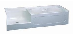 [3990555] Chrysalis 96" x 34-3/8" Tub/Shower Combination with LH Shower Base