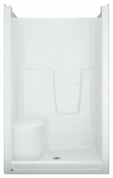 [3990020] Bathcove 48" x 36" Center Drain Shower Stall with LH Seat