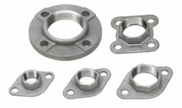 [1484615] 1" Stainless threaded Freedom flange set c/w nuts and bolts
