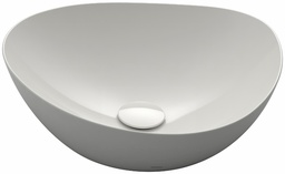 [1061590] Kiwami 18" x 16" Asymmetrical Bathroom Vessel Sink with Overflow (less Drain)