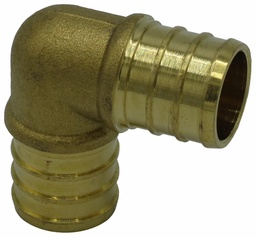 [7895200] 1/2" Brass Pex 90 Elbow NL