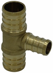 [7895542] 3/4" x 3/4" x 1" Brass Pex Tee NL