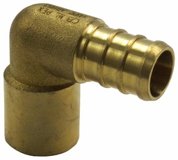 [7895610] 3/4" Brass Pex x Male Sweat 90 Elbow NL
