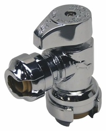 [1229900] 1/2" x 1/4" Angle Stop Lead Free