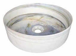 [2100220] Positano Glass Vessel Sink