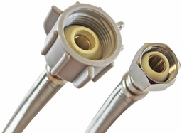 [3508094] 12" Flexible Toilet Connector Line 1/2" Comp x 7/8" Ballcock