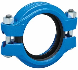 [6666745] 2-1/2" QuickVic Installation Ready Flexible Coupling Potable Water SS Blue Style 877N