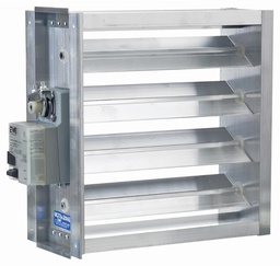 [4819645] Damper - 3 Wire Rectangular Power Open Power Closed - 12 in. x 12 in.