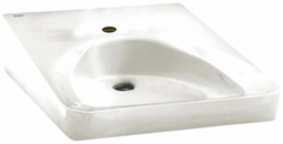 [7080075] Wheelchair User 1 Hole Wall-Hung Bathroom Sink