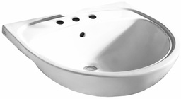 [1306930] Mezzo Widespread Semi-Countertop Bathroom Sink