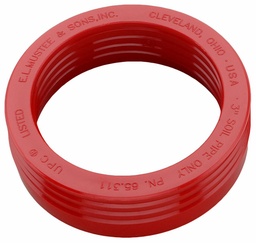 [5851335] Drain Seal 3" Soil Pipe Only For Mop Basin Red