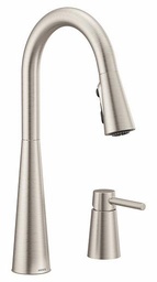 [5921265] Sleek Kitchen Faucet with Pulldown Spray