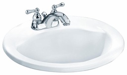 [1300745] Cadet 1-Hole Drop-In Bathroom Sink