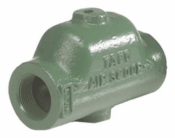 [1489052] 2" Air Scoop c/w 1/2" and 3/4"FIP expansion tank tapping and 1/8" vent tapping