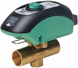 [1489032] 3/4" Normally closed, Brass body, Electronic Zone Valve -24V with end switch
