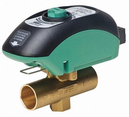 [1489033] 1" Normally closed, Brass body, Electronic Zone Valve -24V with end switch