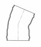 [7692410] BEND SWR 22x12 GxG