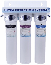 [6686520] Aqua Flo 475 QC Under Sink Filtration Drinking Water System with Triple Stage Ultra Filter