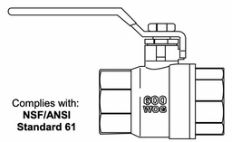 [7099960] 1 1/2 IPS BALL VLV 600 FM,CSA,cUPC,cUL