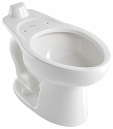 [1351155] Madera 1.1 GPF Floor Mounted Elongated Flushometer Bowl with Back Spud (Less Seat)