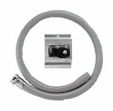 [5859904] 36" HOSE W/CH COUPLING AND STAINLESS STEEL BRKT