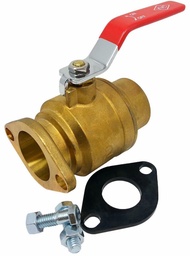 [6026210] 2 BRS FLGXSWT BALL VALVE 600WOG