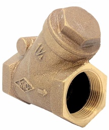 [6026690] 1-1/4 BRONZE NPT SW.CHECK VALVE CL125