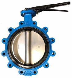 [6027020] 2 WFR BFV CI EPDM STAINLESS STEEL DISC LEVER HANDLE